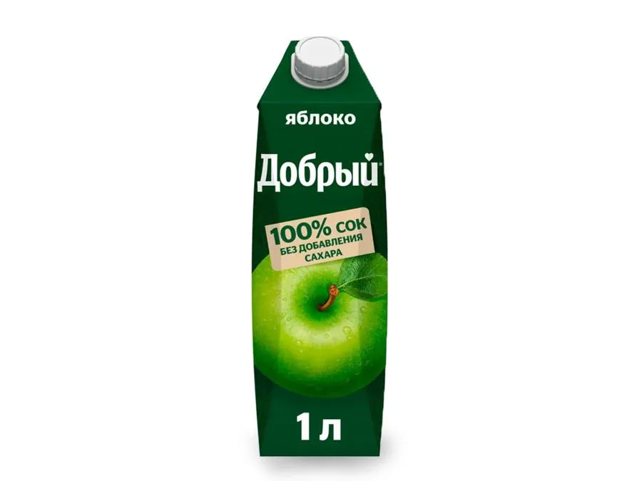 Сок яблочный  Добрый 